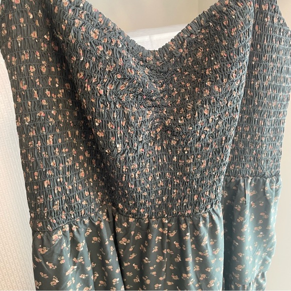 Madewell Tucker Tie Strap Mini Dress Size XL - Picture 4 of 10